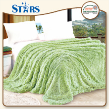 GS-FFPVB-8 polyester super soft heavy knitted warm blankets character